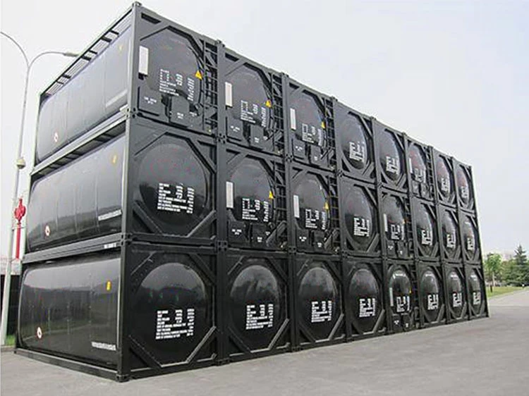 Customized Bitumen Transportation Tank Container Made in China Hot Sale Bitumen Tank