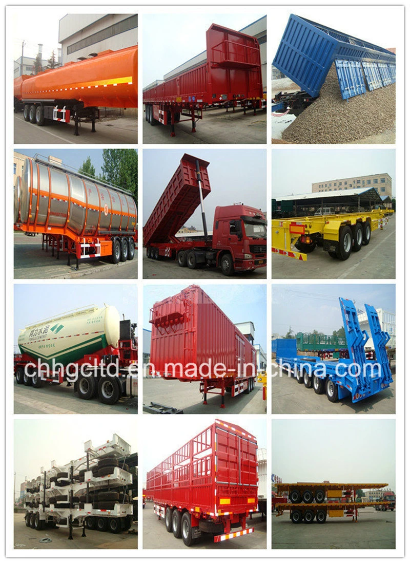 Bulk Grain/Wheat/Cereals/Feed Transport Customized 3 Axle Light Special Van Semi Trailer