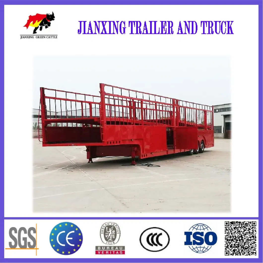 Vietnam Client Special Customized Use Cars Vehicles SUV Transport Car Carrier Semitrailer Truck Trailers with Best Price on Sale